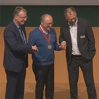 Gerhard Oswald honored as HPI-Fellow