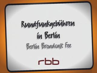 Rundfunkgebühren in Berlin