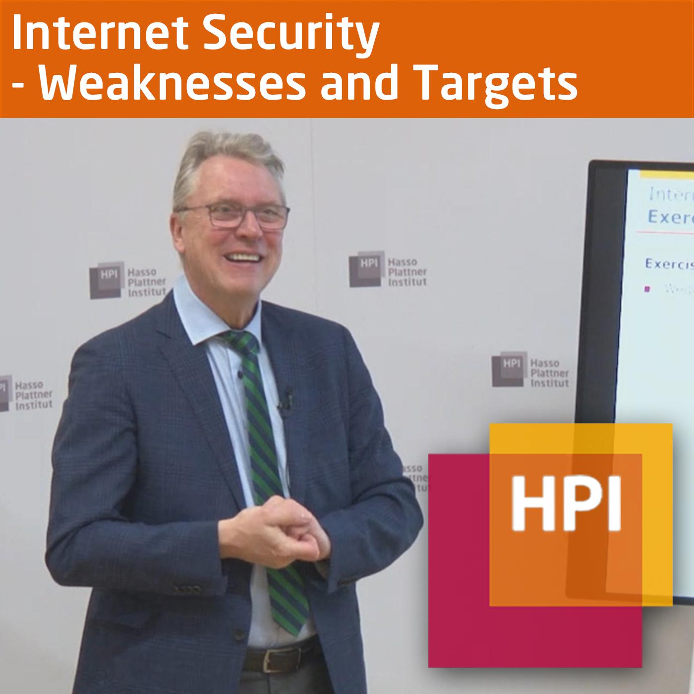 Internet Security - Weaknesses and Targets (WT 2020/21) - tele-TASK